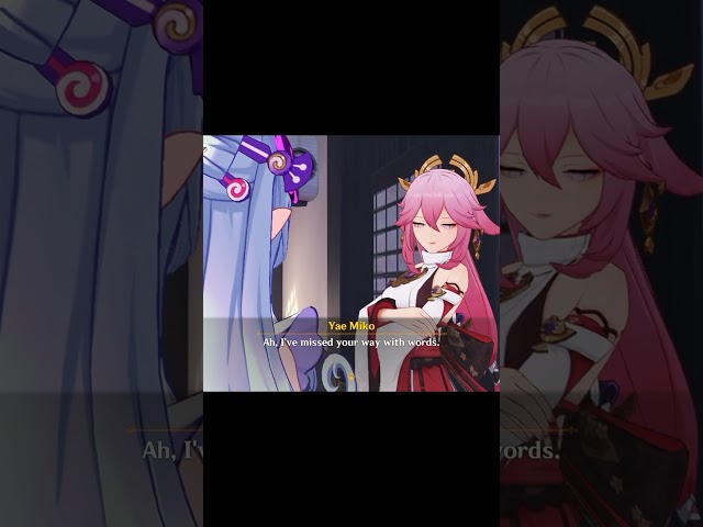 These New Lady and Kitsune Lady Has Peculiar Taste of Humor :v #genshinimpact