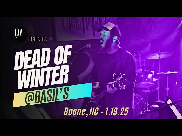 "On The Road Again" Grateful Dead cover by Dead of Winter LIVE @ Basil's – Boone, NC 1.19.25