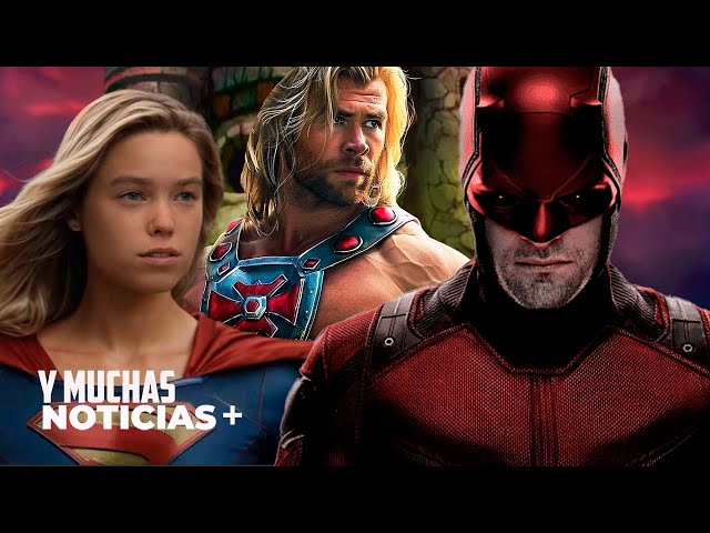 ¡EXPLOTA LA ACCIÓN! Supergirl brilla, ‘Daredevil: Born Again’ promete, ¿Chris Hemsworth será He-Man?