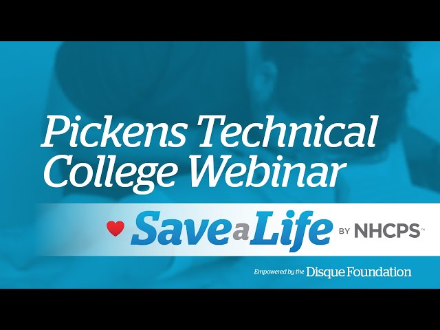 Pickens Technical College Webinar - January 21, 2021