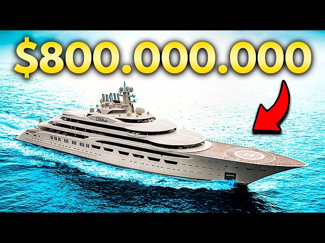 INSIDE The $800.000.000 Dilbar Mega Yacht, ONE Of The Largest!!