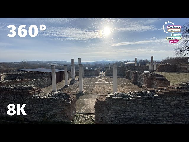 Felix Romuliana (Zaječar): Roman Heritage on the Danube Trail of Serbia - VR 360 8k