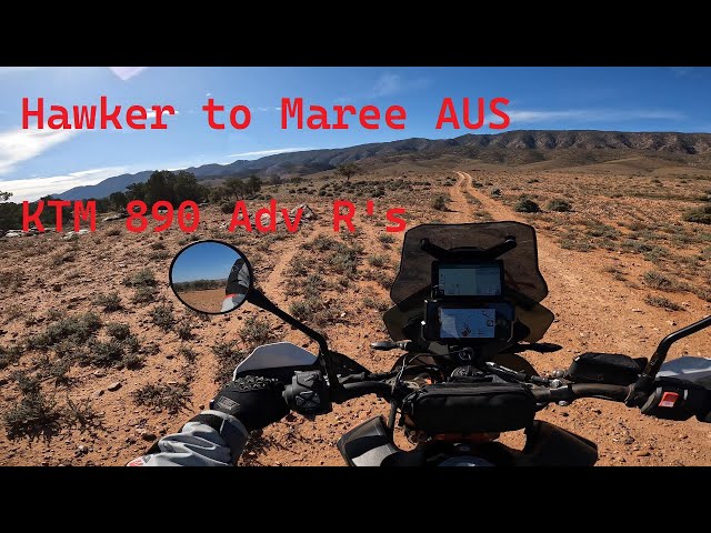 Simpson Trip Pt 2 - Flinders Ranges to Marree #Adventure #moto #desert #ktm890adventure #mates