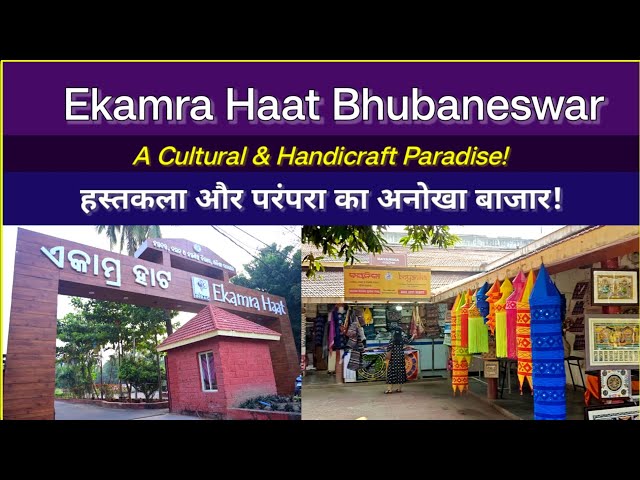 Ekamra Haat Bhubaneswar | Odisha’s Handicraft | Best Shopping & Food Experience #odisha #travel