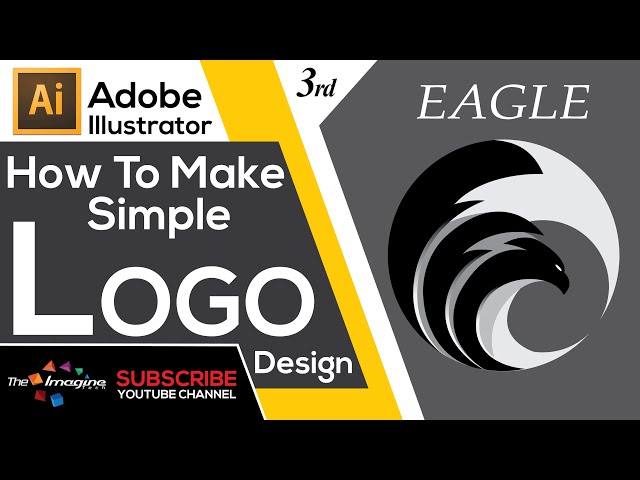 #Adobe Illustrator 3rd Simple #EAGLE Logo Design