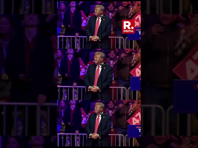 Donald Trump Concludes MAGA Rally With Iconic Dance Moves, Grooves to YMCA | Trump Inauguration