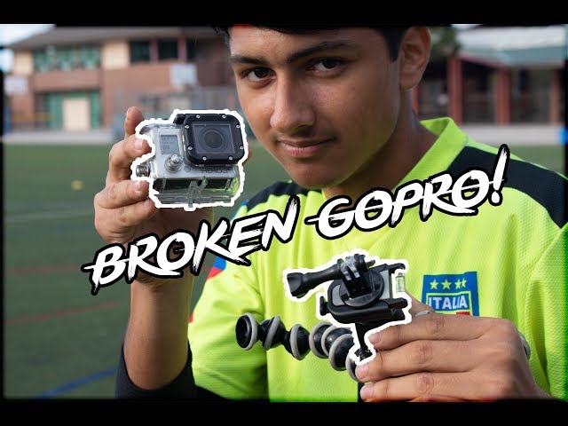 Deadly Freekick Smashes GOPRO!!?!?!