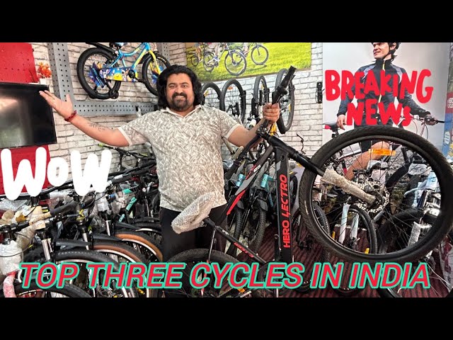 top three cycles in India/ best cycles in India / best budget cycles / cheapest cycles/ hero cycles