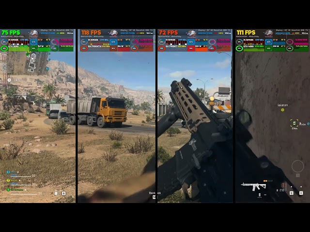 RTX 3090 vs RX 7900 XTX vs RX 7900 XT vs RTX 4080 Call of Duty® Modern Warfare® II Warzone™ 2.0