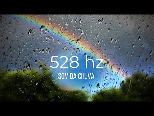 Som de chuva para dormir e relaxar + 538hz Frequência da cura e do amor ❤️🌧️