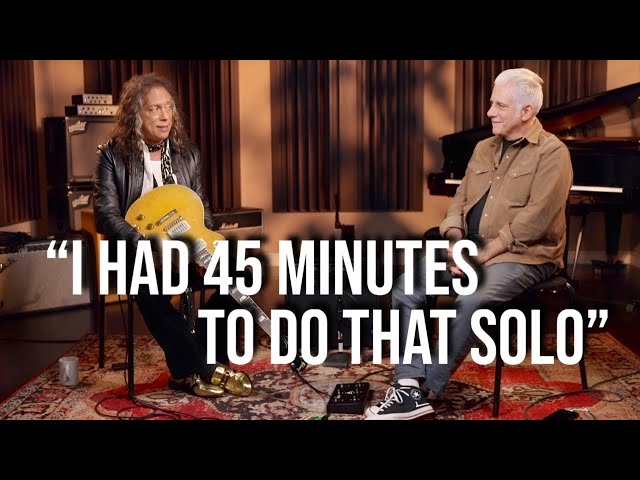 Kirk Hammett On Recording "Master of Puppets"