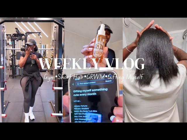 WEEKLY VLOG: Life In Sweden//Cutting My Hair//Gifting Myself Every Month!!