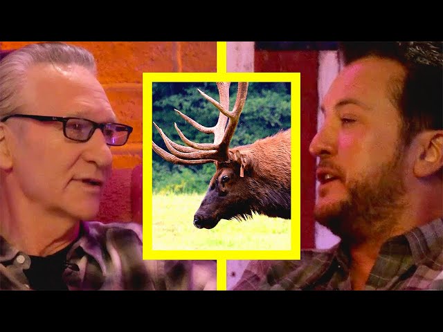 Bill Maher asks Luke Bryan Questions about Hunting