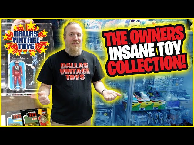 Shaun's INSANE personal Vintage Toy Collection!  | Dallas Vintage Toys