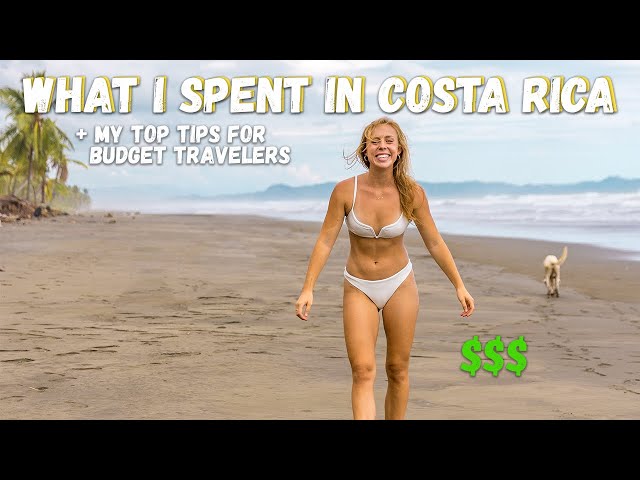 What I Spent in a Week in Manuel Antonio, Costa Rica + My Top Budget Travel Tips!