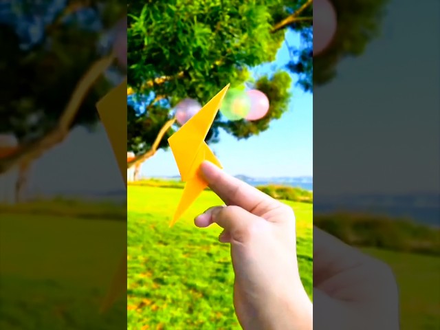 DIY Origami Dart: The Ultimate Balloon Popper!