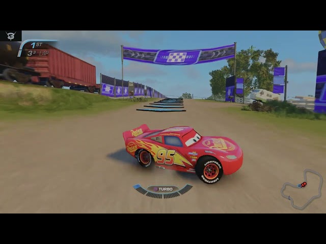 Cars 3: Driven to Win PS5 4K Rookie racing cup şimşek mcqueen ile 1. Olduk