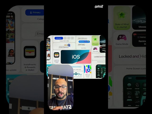 iOS 18 New Customization Features #apple #wwdc #wwdc24