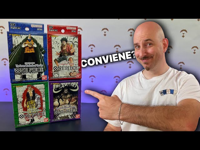 ONE PIECE SUPER PRE-RELEASE DECK - Conviene? [SUB ENG]