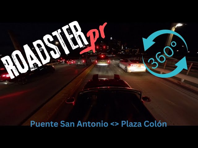 "360° Drive: Puente San Antonio to Plaza Colón Round Trip | Old San Juan, Puerto Rico"