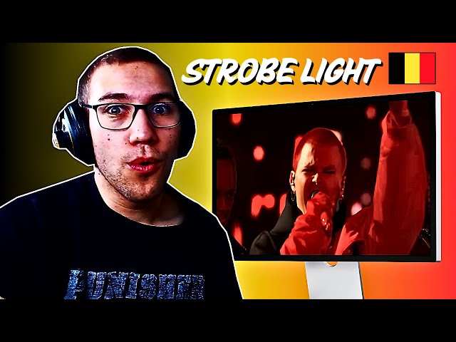 First Time Reacting To Red Sebastian - Strobe Lights Belgium 🇧🇪 Final Performance(Eurovision 2025)