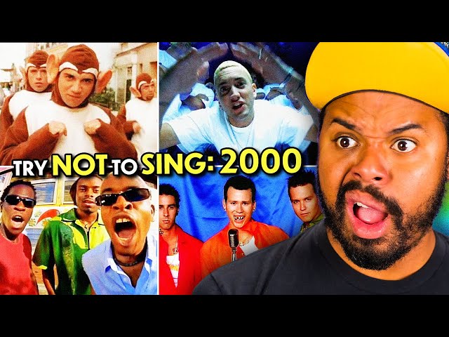 Adults Try Not To Sing Or Dance - Top Songs From 2000 (Eminem, Blink 182, Jay Z) | React