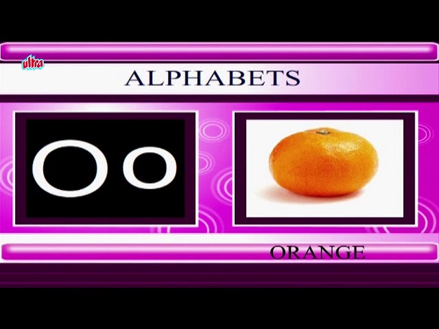 Alphabets With Pictures For Children | Preschool Learning Videos | Educational Videos In Bhojpuri