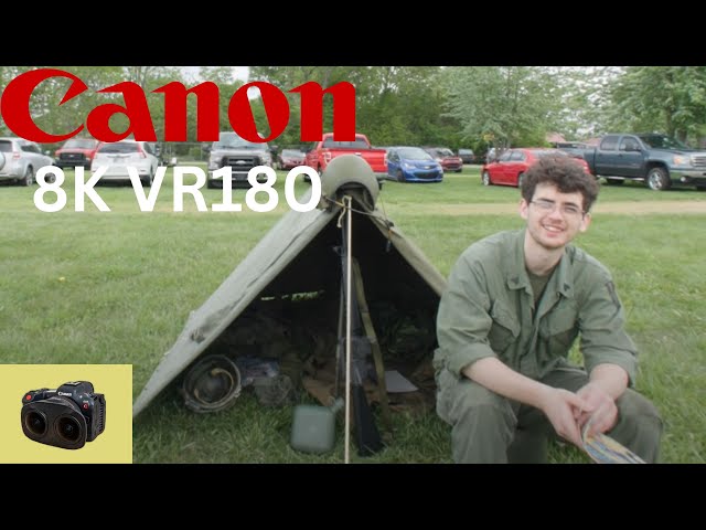 Vietnam Camp Life Armed Forces Day Findlay Ohio 2023 Canon 8K60 VR180