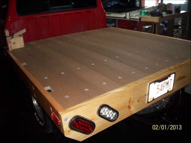 How to build a wooden bed for a Ford Ranger or a Mazda B2300.