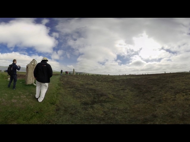 Ring of Brodgar, Orkney - 360 Video [Royalty Free Stock Footage] $350 [4K VR Stereoscopic 3D]