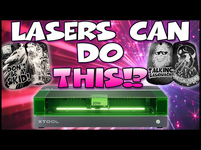 This Entry Level Laser Cutter is Amazing!  XTool S1 20W Diode Laser