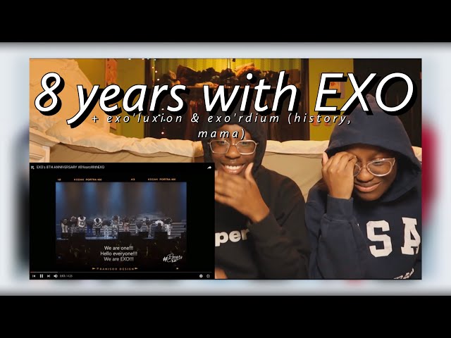 8 years with EXO + EXO'LUXION & EXO'RDIUM (history & mama) LIVE | REACTION #8yearswithEXO