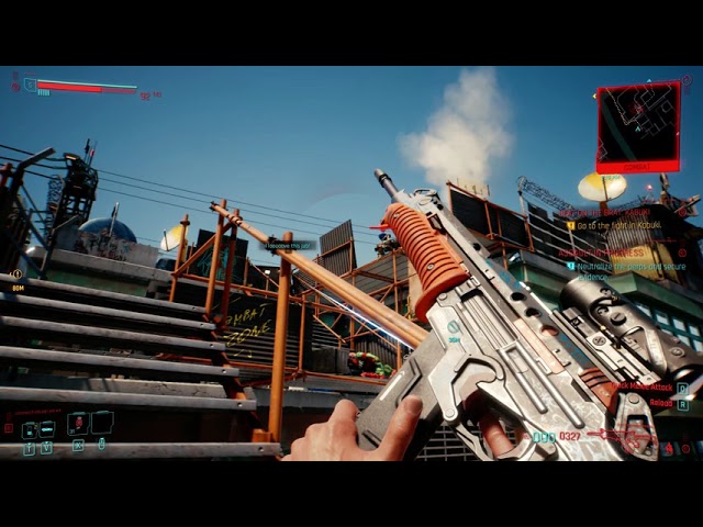 Cyberpunk 2077 - Gun for Hire 4K