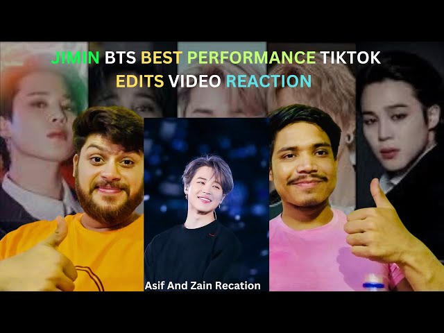 JIMIN (From BTS) Hindi Tiktok Compilation | BTS Tiktok Edits That Hits Different | Reaction