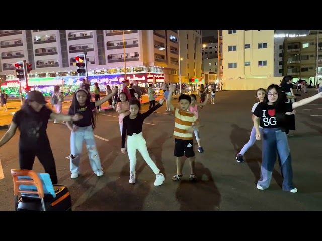 A Ram Sam Sam Zumba Dance with Nanay Rosalie Carpena (Dubai Zumba Queen) & The Gold Squad Kids ❤️