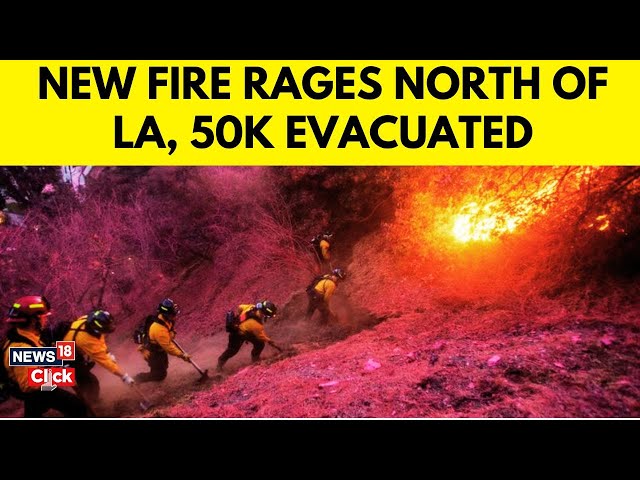 Los Angeles Wildfire - Over 50,000 Under Evacuation Orders as New Fire Erupts | California Fire N18G