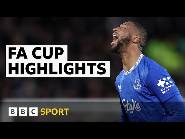 Everton overcome Peterborough after Dyche sacking | FA Cup | BBC Sport