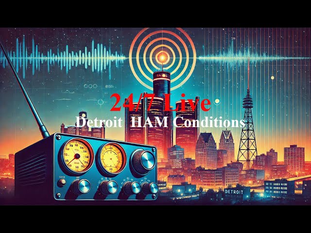 24/7 Live Stream Amateur Radio Conditions W/ Relaxing Music