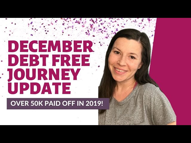 Debt Free Journey 2019 December Update | Debt Free Journey Progress | January No spend month | Debt