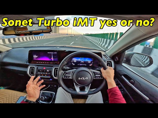 NEW KIA Sonet Turbo IMT Practical or Not Drive Impressions @Aayushssm