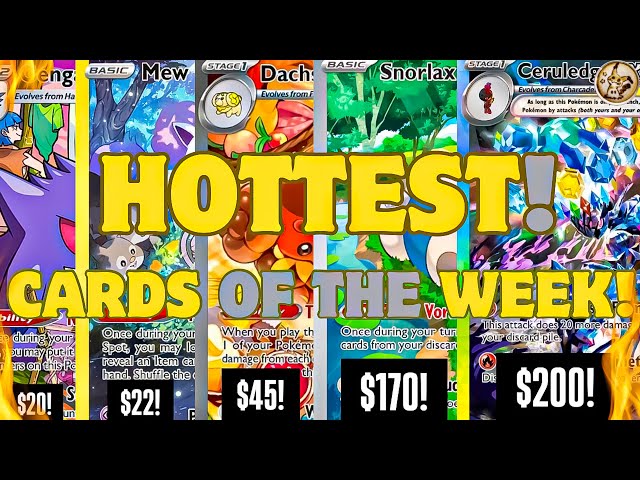 SCARLET SWORD & VIOLET SHIELD! - HOTTEST POKÉMON CARDS of the WEEK!