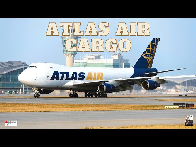 Thrilling Nighttime Simulator: Atlas Air 747 Epic Landing at LAX #aviation #atlasair  #pilot