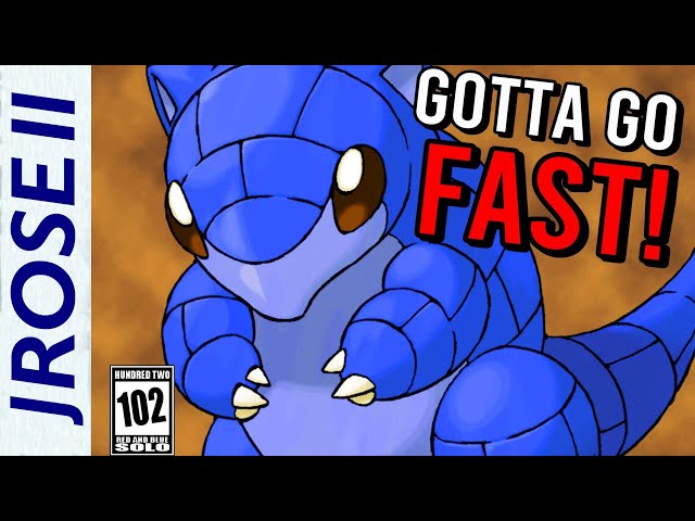 How FAST can you beat Red/Blue with Sandshrew?