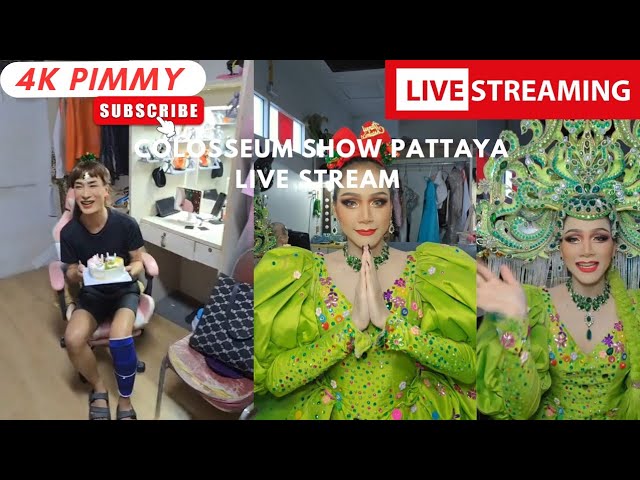 Colosseum Ladyboy Cabaret Show Pattaya LIVE STREAM by Pimmy