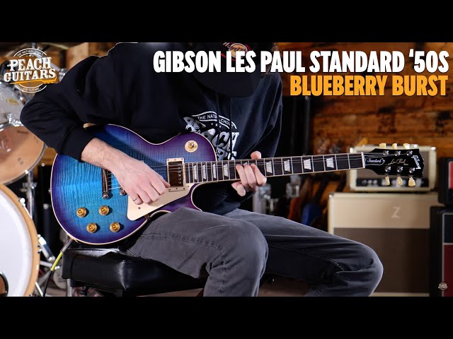 No Talking...Just Tones | Gibson Les Paul Standard '50s - Blueberry Burst