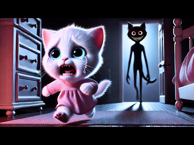 Little Cat Meets Ghosts🐱👻 and the Truth? #cat #ai #catlover #catvideos #cutecat #aicat