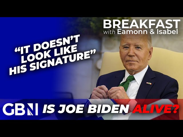 'There are serious rumours of whether Joe Biden is alive' - 'his own staff' weren't aware he'd quit