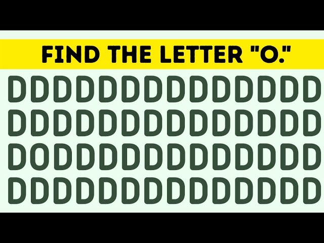 "Find the Odd One Out Challenge | Fun Brain Teasers for All Ages!"