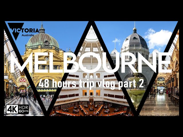 Melbourne, Victoria VLOG Part 2 | Best place to visit and eat in city within 48 hours trip 2024 🇦🇺