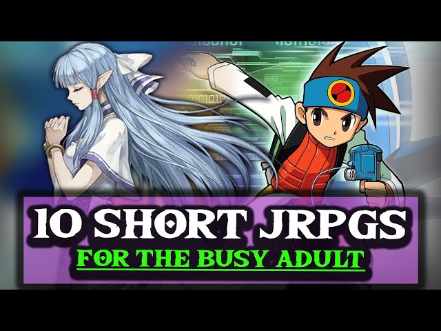 10 Short JRPGs That Are Worth Playing